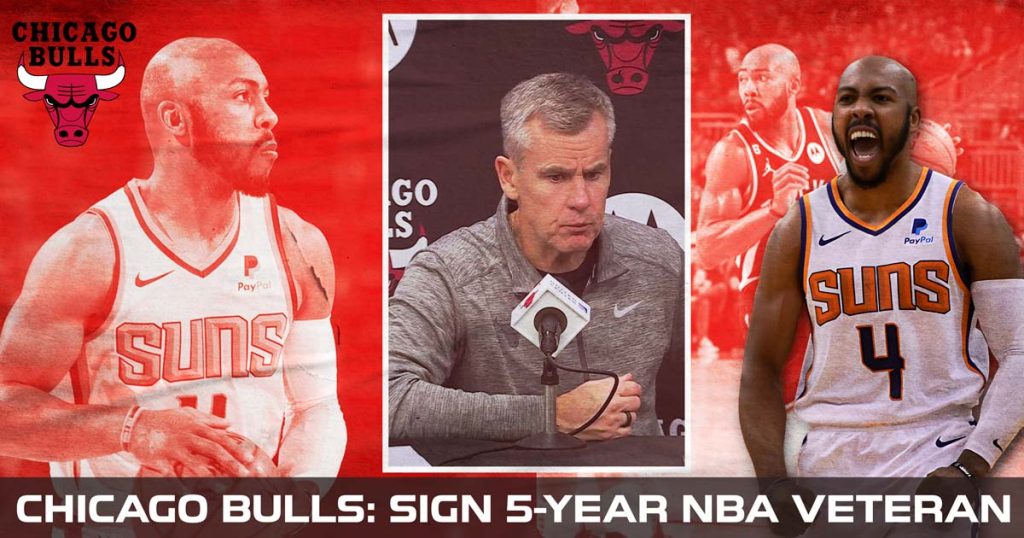 chicago-bulls:-sign-5-year-nba-veteran